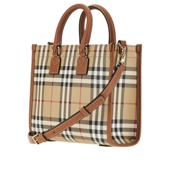 26FW 버버리 미니 프레야 토트백 8109793 Beige - BURBERRY