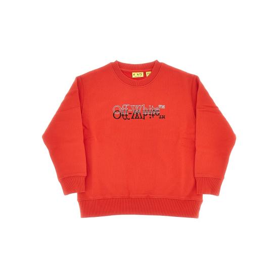 26SS [키즈] 오프화이트 티셔츠 44BBA001S26F001 Red