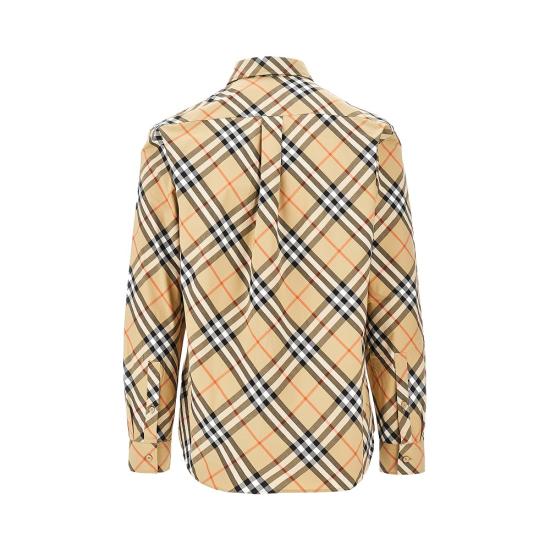 26FW 버버리 체크 코튼 셔츠 8106165 Multicolor - BURBERRY