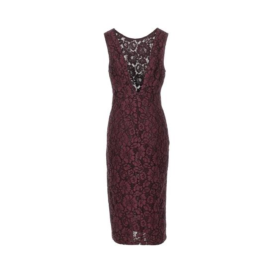 26SS 핑코 미디 원피스 106588A330 Red - PINKO