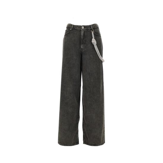 26SS 핑코 데님 팬츠 104601A33R Black