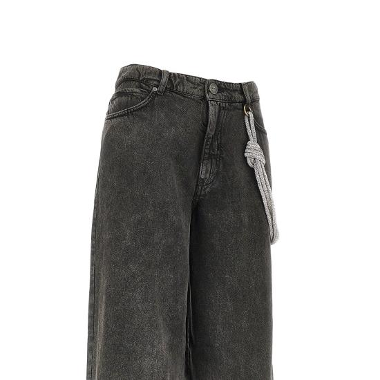 26SS 핑코 데님 팬츠 104601A33R Black - PINKO