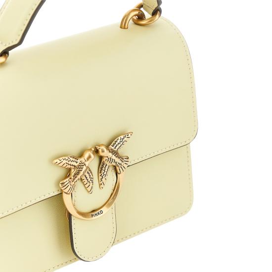 26SS 핑코 토트백 100071A0F1 Yellow - PINKO