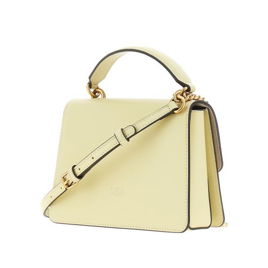 26SS 핑코 토트백 100071A0F1 Yellow - PINKO