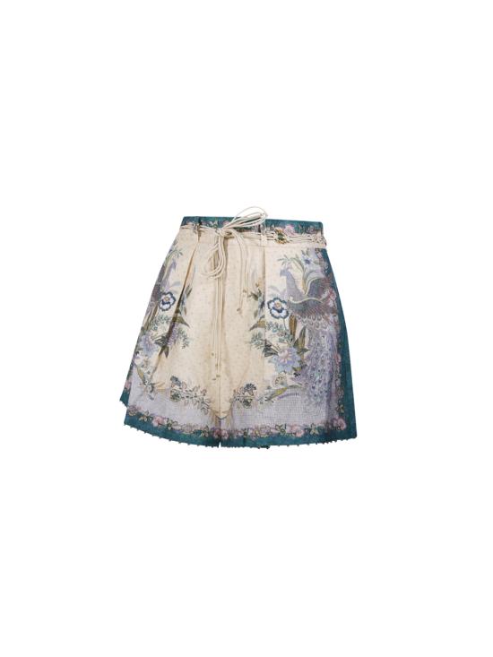 26FW 짐머만 숏팬츠 8632ASS262 CREAM SCARF FLORAL - ZIMMERMANN