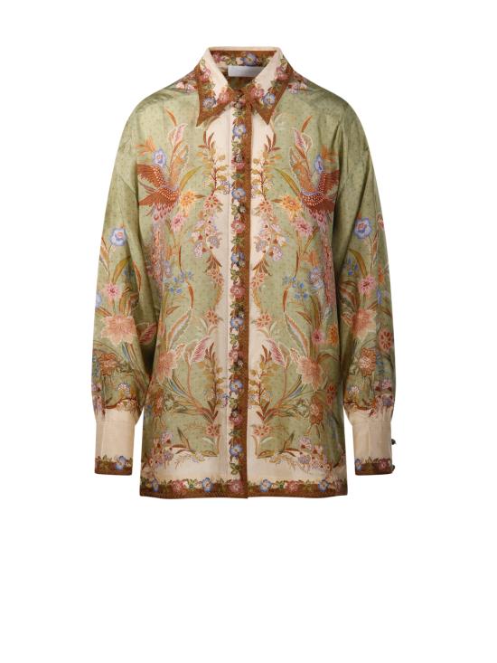 26FW 짐머만 블라우스 8686TSS262 KHAKI SCARF FLORAL