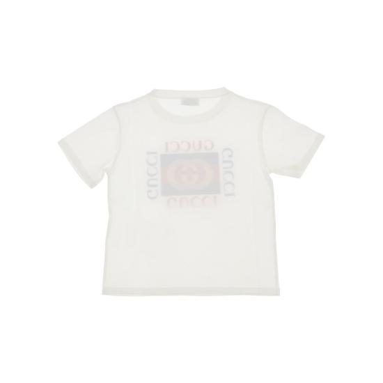 26SS [키즈] 구찌 티셔츠 575114XJHO8 White - GUCCI