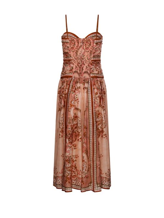26FW 짐머만 미디 원피스 8062DSS261 PINK PAISLEY FLORAL - ZIMMERMANN
