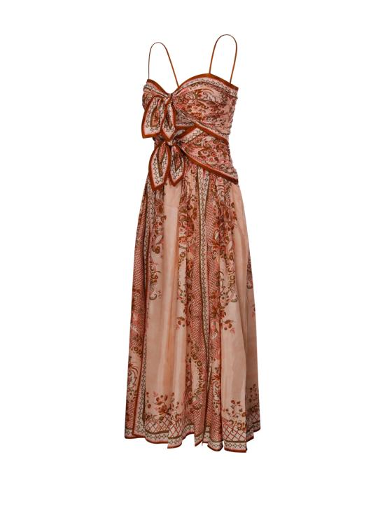 26FW 짐머만 미디 원피스 8062DSS261 PINK PAISLEY FLORAL - ZIMMERMANN