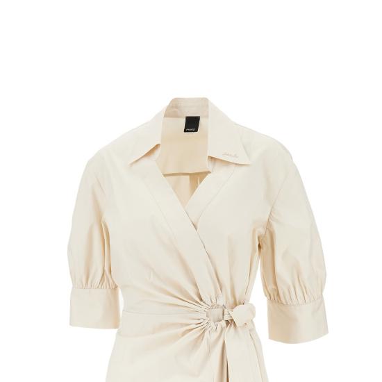 26SS 핑코 미디 원피스 106602A35Q Beige - PINKO