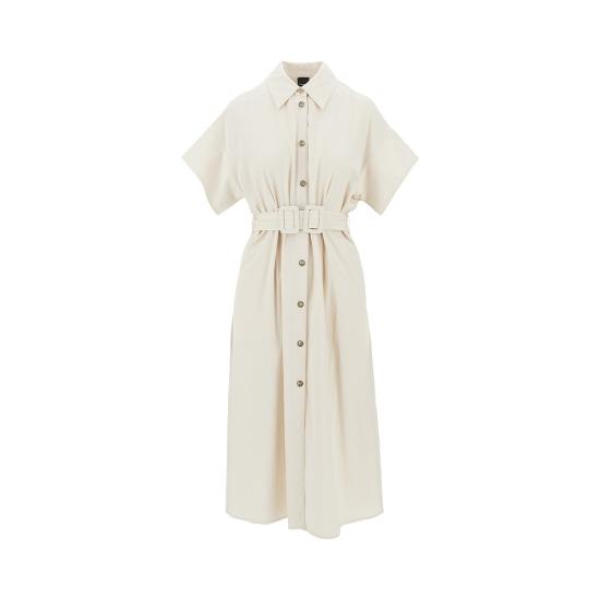 26SS 핑코 미디 원피스 106309A2ER Beige