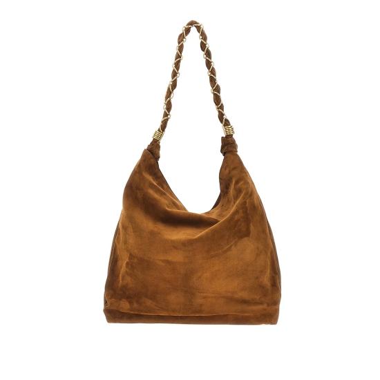 26SS 생로랑 아말리아 스웨이드 8347501U80W Brown