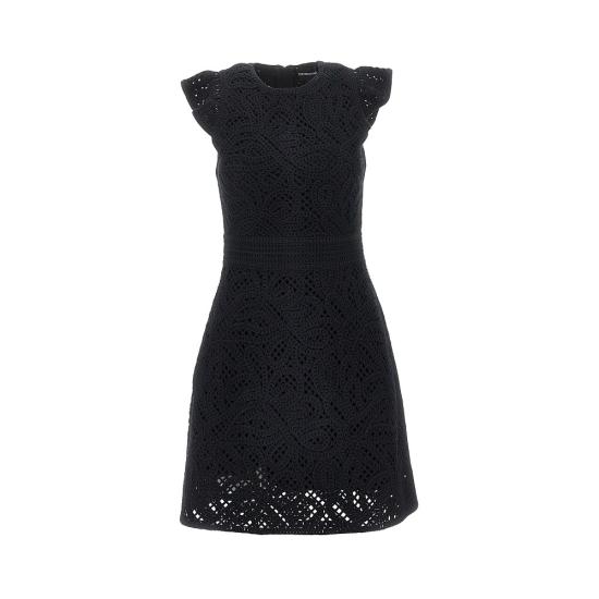 26SS 엠포리오 아르마니 숏 원피스 EW004407AF22471 Black