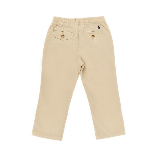 26SS [키즈] 랄프 로렌 스트레이트 팬츠 323855803001 Beige - RALPH LAUREN