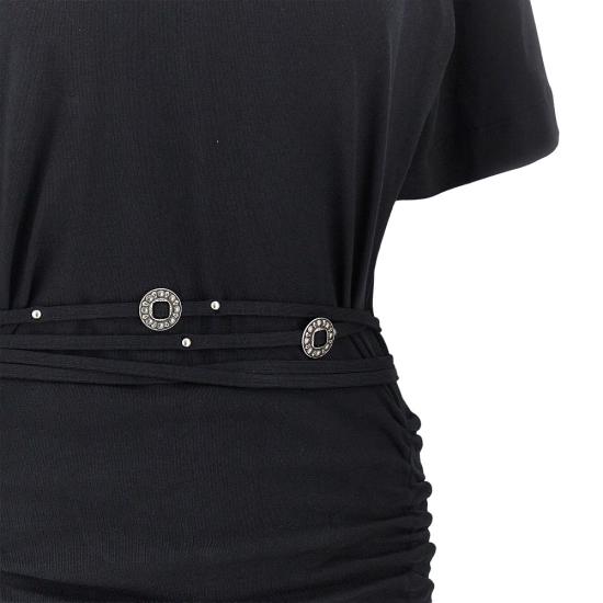 26SS 핑코 숏 원피스 106909A3AR Black - PINKO