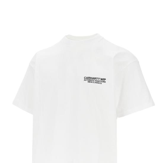 26SS 칼하트 WIP 숏슬리브 션 해밀턴 03 티셔츠 I036270 White - CARHARTT WIP