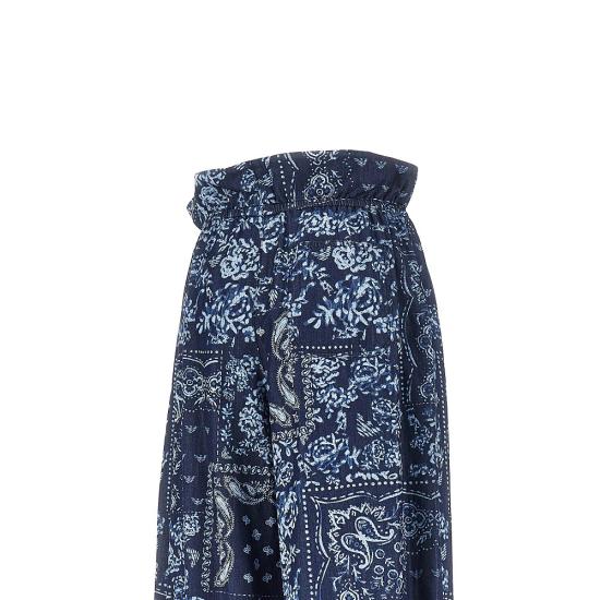 26SS 엠포리오 아르마니 팔라초 팬츠 EW003487AF21079 Blue - EMPORIO ARMANI
