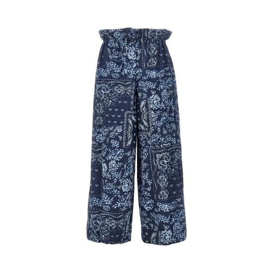 26SS 엠포리오 아르마니 팔라초 팬츠 EW003487AF21079 Blue