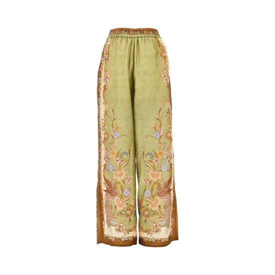 26FW 짐머만 팔라초 팬츠 6251PSS262 Green - ZIMMERMANN