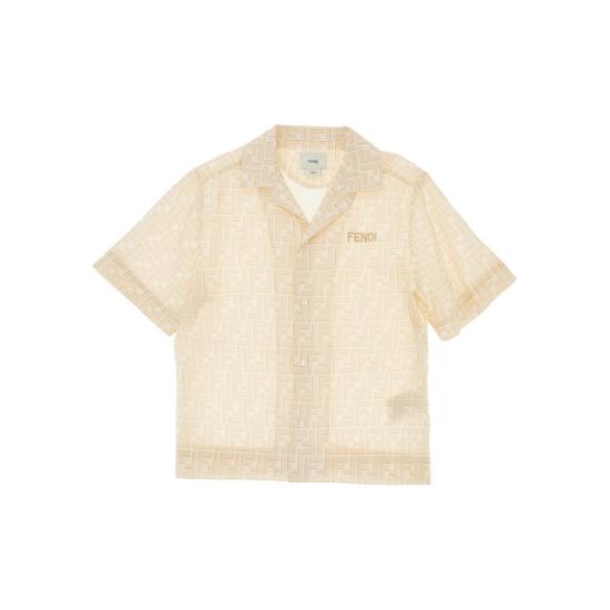 26SS [키즈] 펜디 셔츠 JUC109AY8C Beige