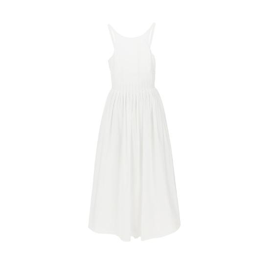 26SS 엠포리오 아르마니 롱 원피스 EW003117AF10010 White