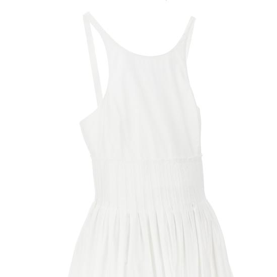 26SS 엠포리오 아르마니 롱 원피스 EW003117AF10010 White - EMPORIO ARMANI