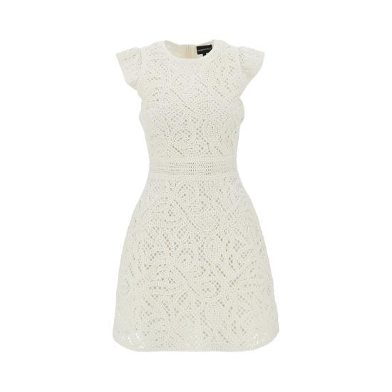 26SS 엠포리오 아르마니 숏 원피스 EW004407AF22471 White