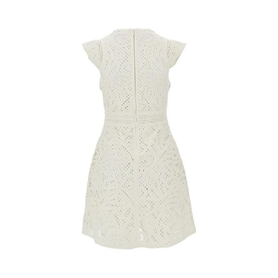 26SS 엠포리오 아르마니 숏 원피스 EW004407AF22471 White - EMPORIO ARMANI