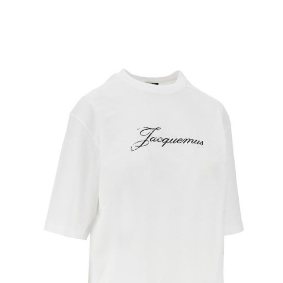 26FW 자크뮈스 자크뮈스 티셔츠 TSW00596AJ00289 White - JACQUEMUS