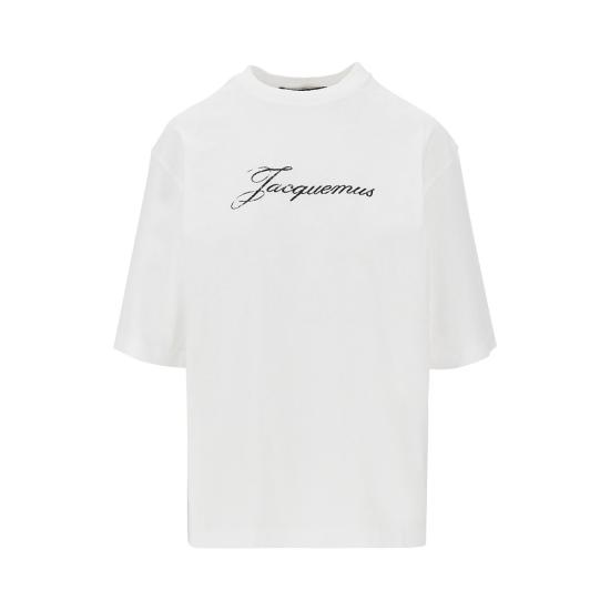 26FW 자크뮈스 자크뮈스 티셔츠 TSW00596AJ00289 White