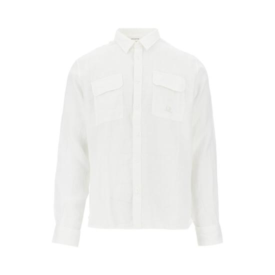 26SS 씨피 컴퍼니 긴팔 셔츠 20CMSH274A110533G White