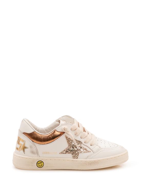 26FW [키즈] 골든구스 스니커즈 GYF01122F008683 10272 WHITE GOLD