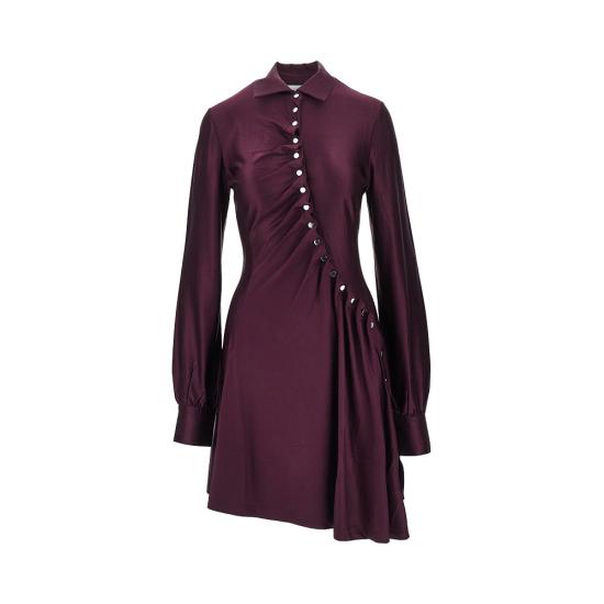 26FW 파코라반 미디 원피스 26AJRO377VI0267 Purple