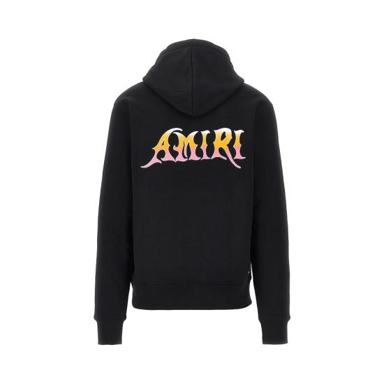 26FW 아미리 후드 티셔츠 AMTOJR1169 Black - AMIRI