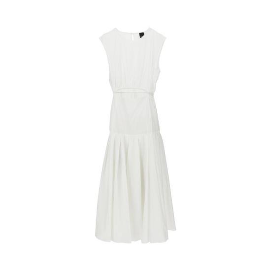 26SS 핑코 미디 원피스 106828A2LD White