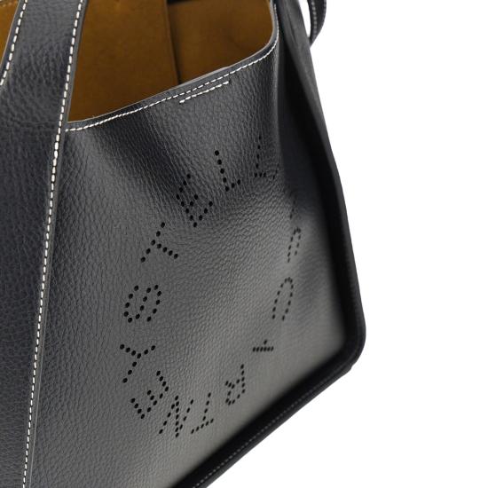26FW 스텔라 맥카트니 로고 크로스바디 토트백 513860WP0057 Black - STELLA MCCARTNEY