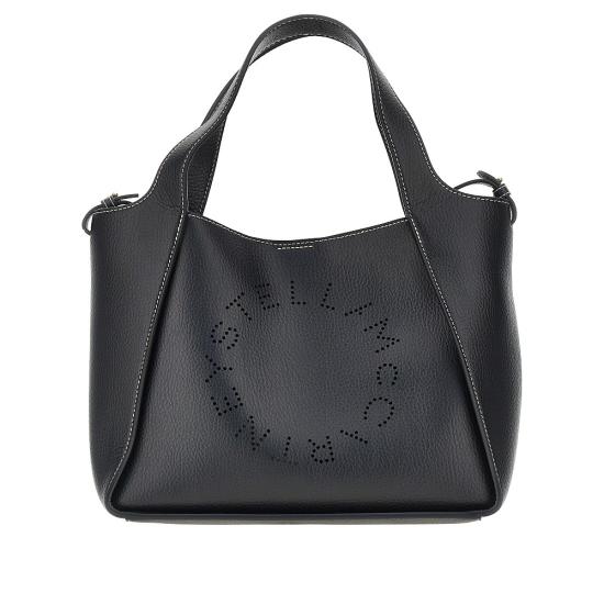 26FW 스텔라 맥카트니 로고 크로스바디 토트백 513860WP0057 Black