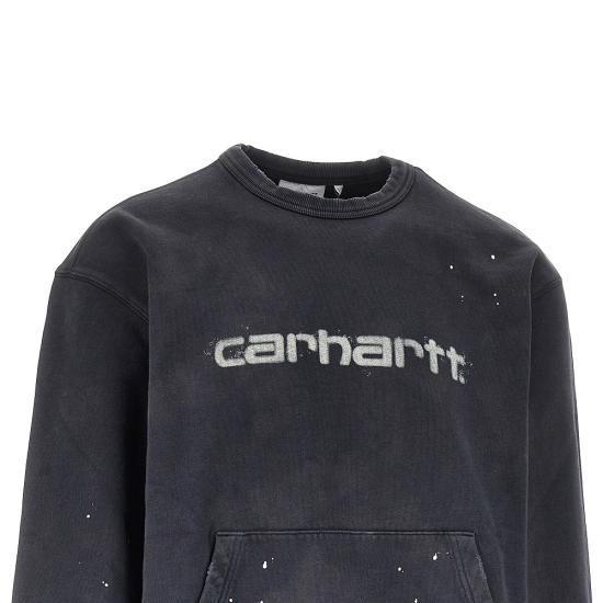 26FW 칼하트 WIP 긴팔 티셔츠 I036899 Black - CARHARTT WIP