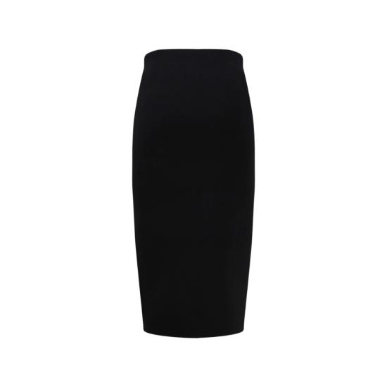 26FW 엘리자베타프랜치 스커트 GK28B66E2 110 BLACK - ELISABETTA FRANCHI