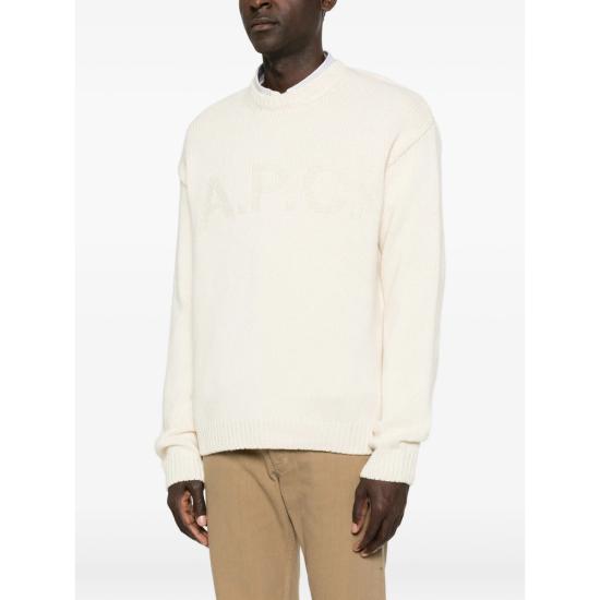 26FW 아페쎄 스웨터 WOATJ H23506 AAD NEUTRALS - A.P.C.