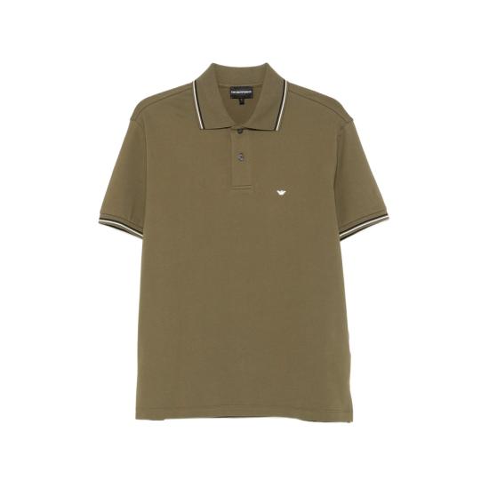 26FW 엠포리오 아르마니 폴로 티셔츠 AF23090 EM004607 U7046 GREEN