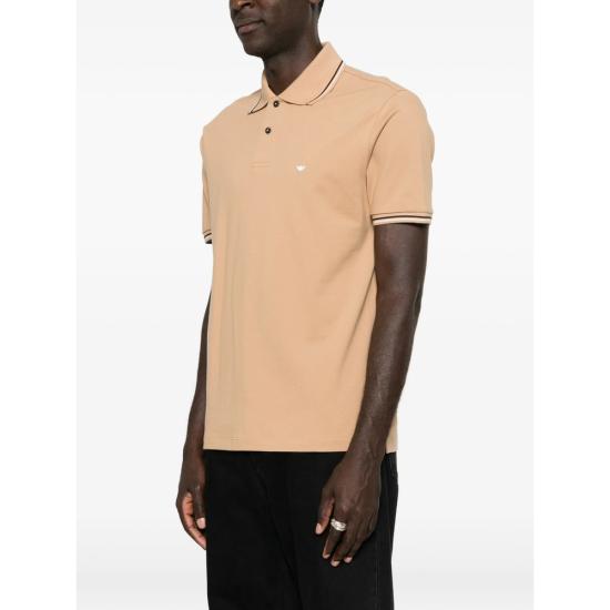 26FW 엠포리오 아르마니 폴로 티셔츠 AF23090 EM004607 U6163 NEUTRALS - EMPORIO ARMANI