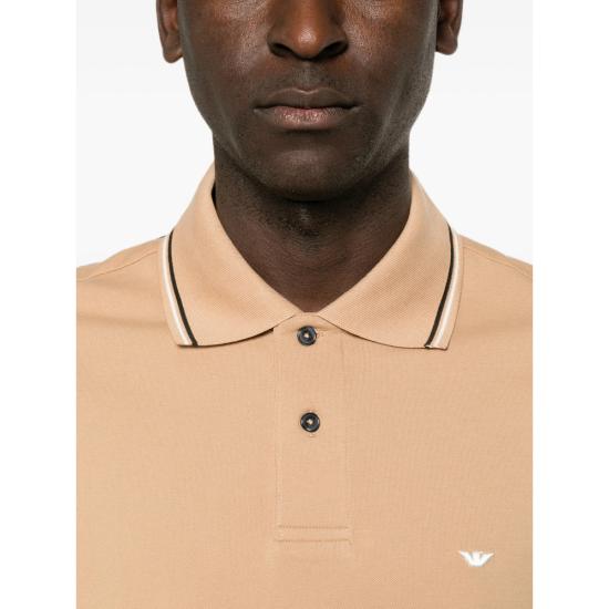 26FW 엠포리오 아르마니 폴로 티셔츠 AF23090 EM004607 U6163 NEUTRALS - EMPORIO ARMANI