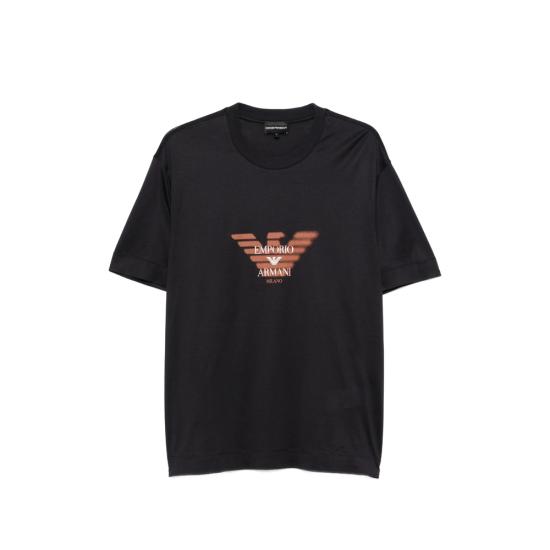 26FW 엠포리오 아르마니 반팔 티셔츠 AF10017 EM006765 UB118 BLACK