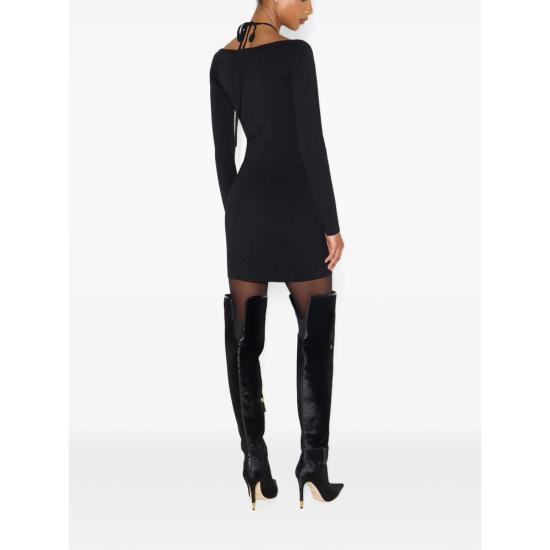 26FW 엘리자베타프랜치 미디 원피스 AM06B66E2 110 BLACK - ELISABETTA FRANCHI