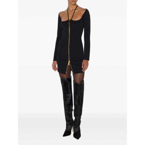 26FW 엘리자베타프랜치 원피스 AM06B66E2 110 BLACK - ELISABETTA FRANCHI