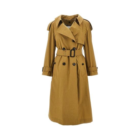 26SS 버버리 롱 캔버스 피츠로비아 트렌치 코트 8118557 Khaki