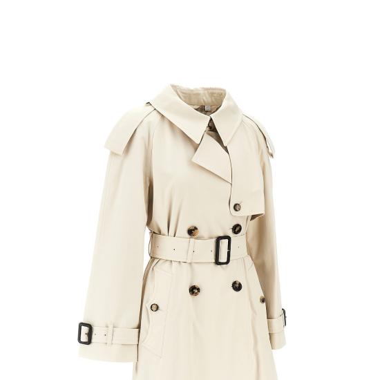 25FW 버버리 피츠로비아 롱 개버딘 트렌치 코트 8115031 Beige - BURBERRY