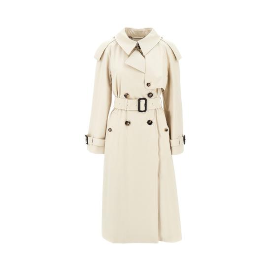 25FW 버버리 피츠로비아 롱 개버딘 트렌치 코트 8115031 Beige