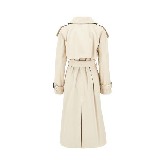 25FW 버버리 피츠로비아 롱 개버딘 트렌치 코트 8115031 Beige - BURBERRY